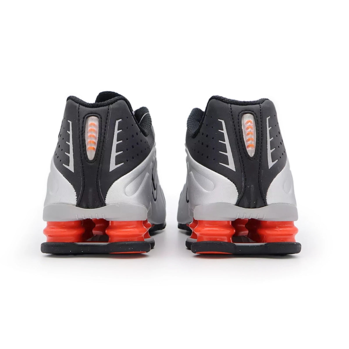 BV1111-008 Nike Shox R4 OG Black and Metallic Silver (Men's)