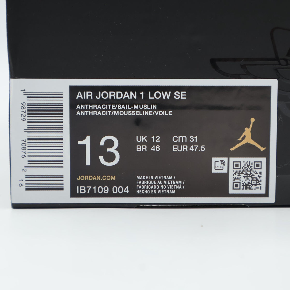 IB7109-004 Nike Air Jordan 1 Low Multi Color (Men's)