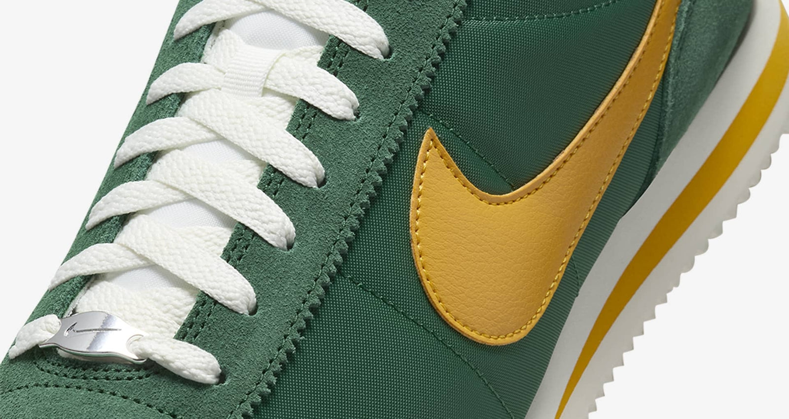 HF1435-300 Nike Cortez TXT Oregon Gorge Green and Yellow Ochre (Men's)