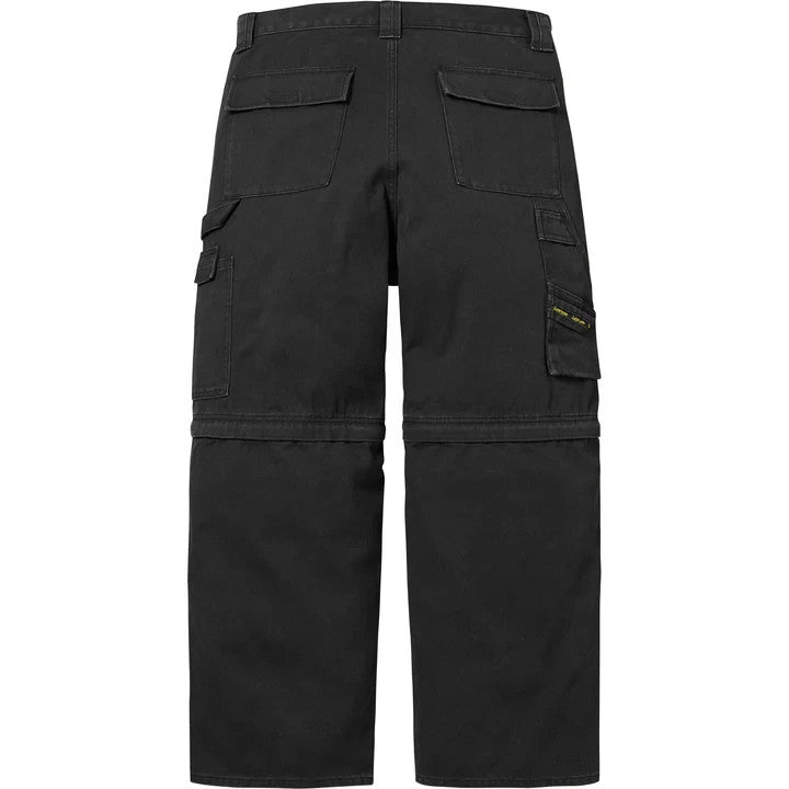 Supreme Zip-Off Utility Pant Black