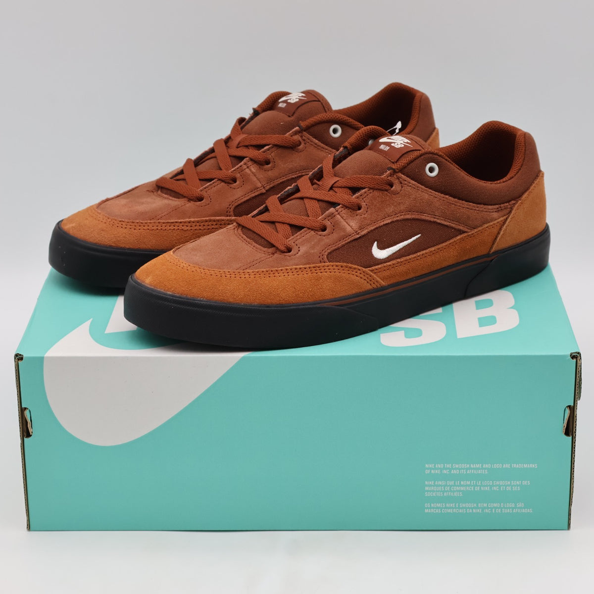 FV6064-202 Nike SB Malor Cinnamon Dark Russet Black Light Bone (Men's)