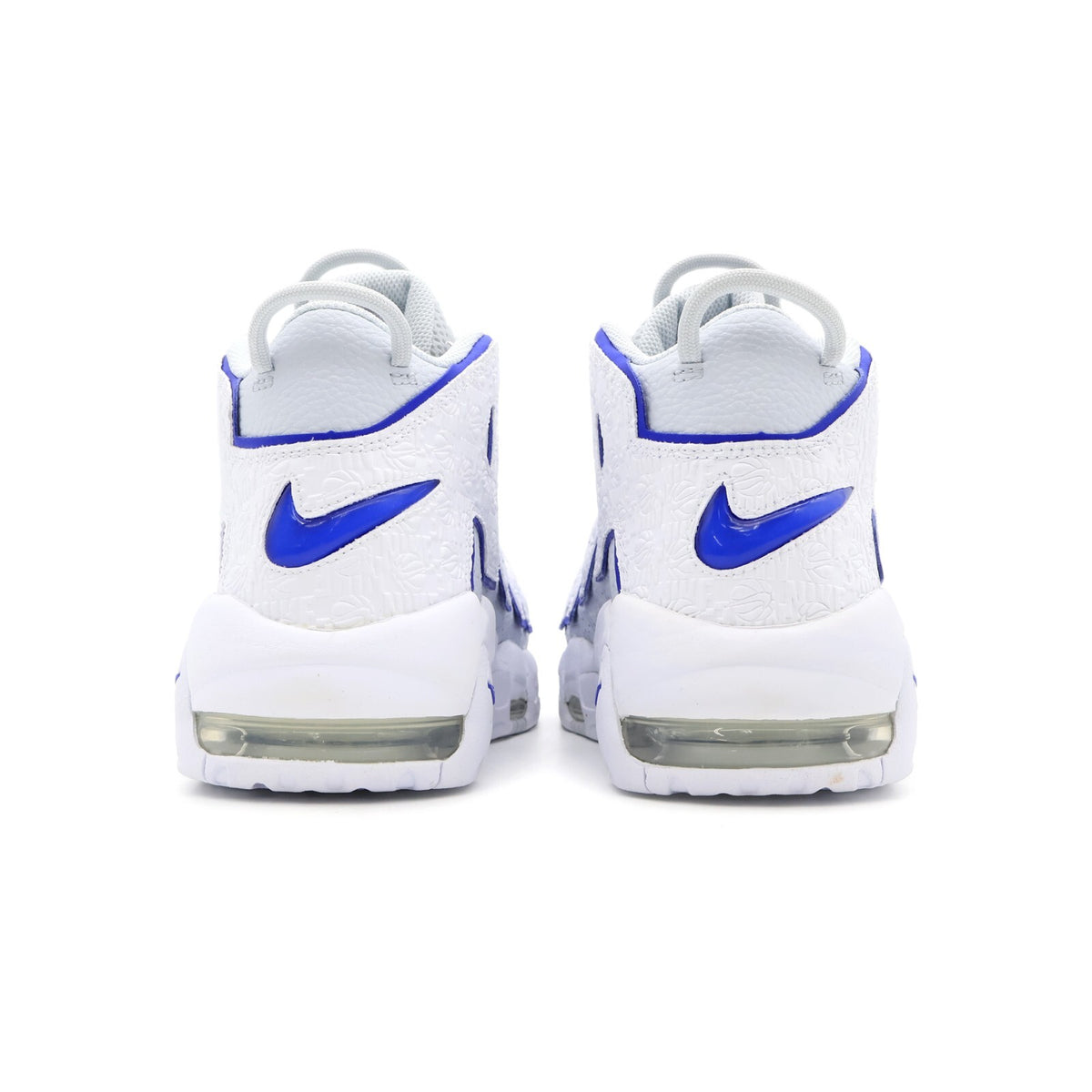 FD0669-100 Nike Air More Uptempo Embossed White Royal Blue (Men's)