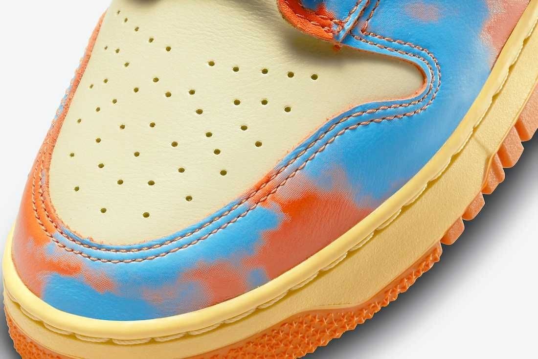 DD9404-800 Nike Dunk High 1985 SP "Orange Acid Wash" (Men's)