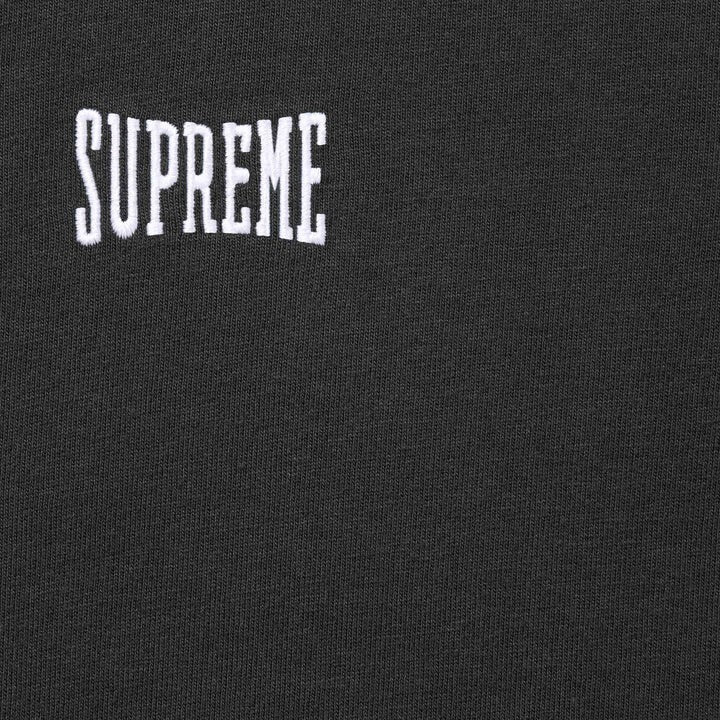 Supreme Warm Up Washed S/S Top Black