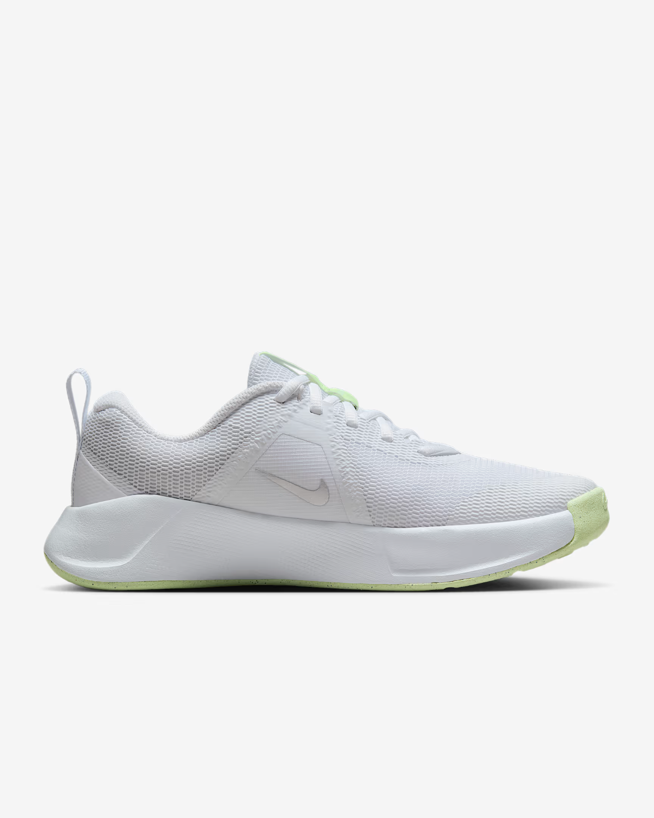 FQ1830-108 Nike  MC Trainer 3 White Barely Volt Metallic Silver (Women's)