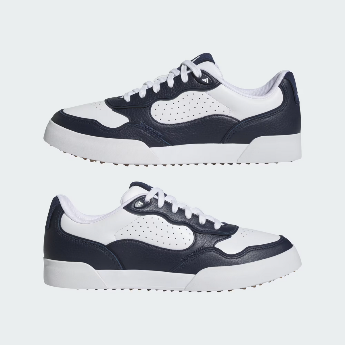IH9977 adidas Retrocross 25 Spikeless Golf Cloud White Collegiate Navy (Men's)