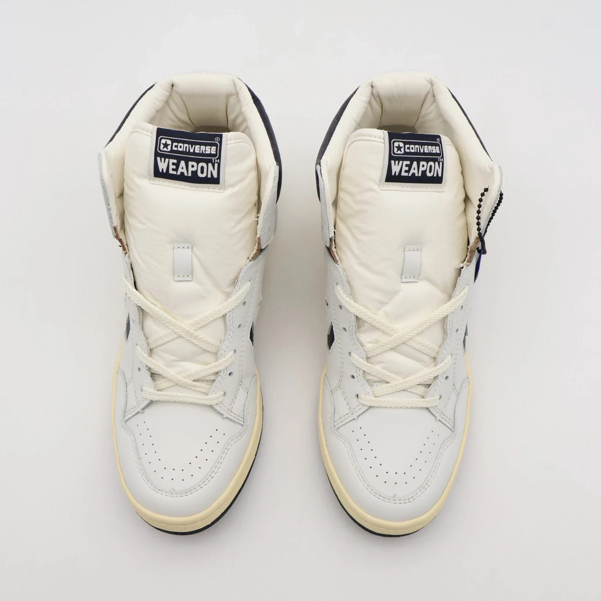 34201760 Converse Weapon VTG Hi Off White Vintage Navy (Men's)