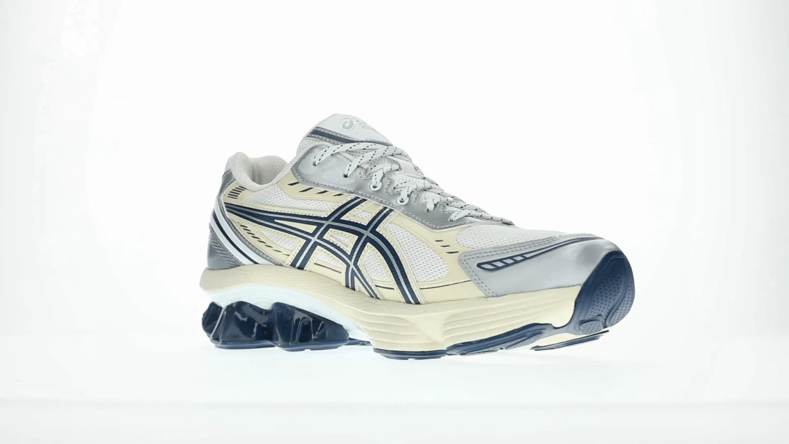 1203A591-104 Asics Gel-Kinetic Fluent White Independence Blue (Men's)