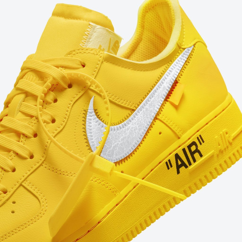 DD1876-700 Off-White Ã Nike Air Force 1 Low University Gold (Men's)