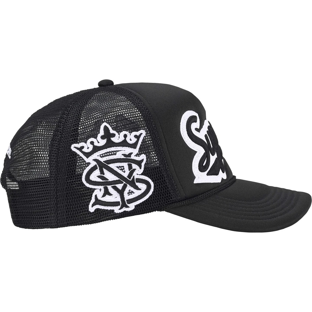 Supreme University Mesh Back 5-Panel Black