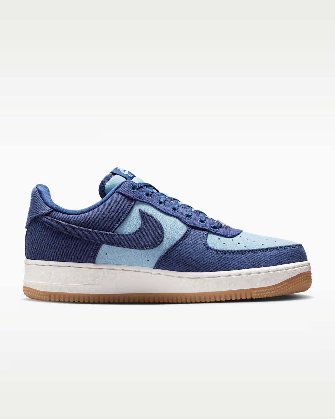 IR0951-400 Nike Air Force 1 Low "Blue Canvas"