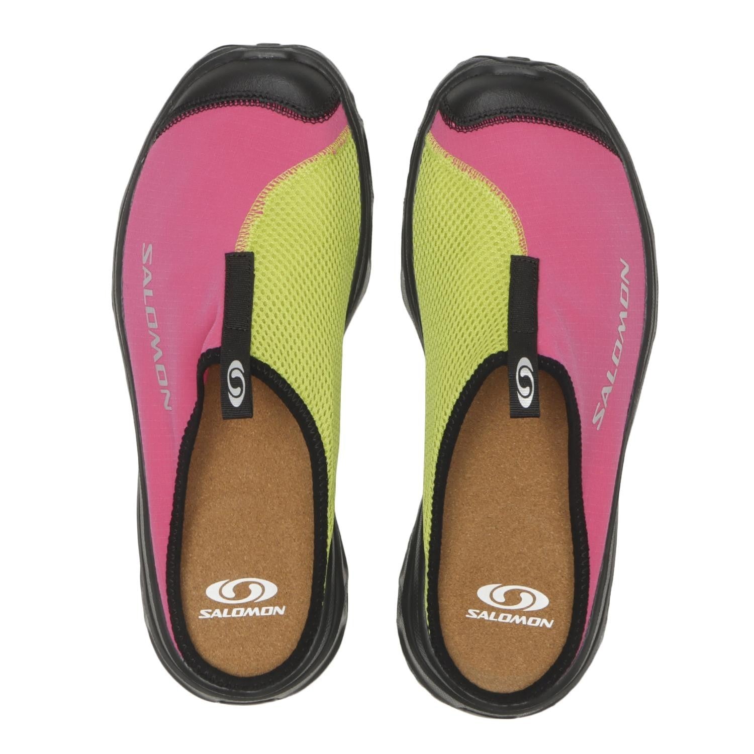 L47996500 Salomon RX Slide 3.0 Pink Yarrow Bright Chartreuse Black (Men's)