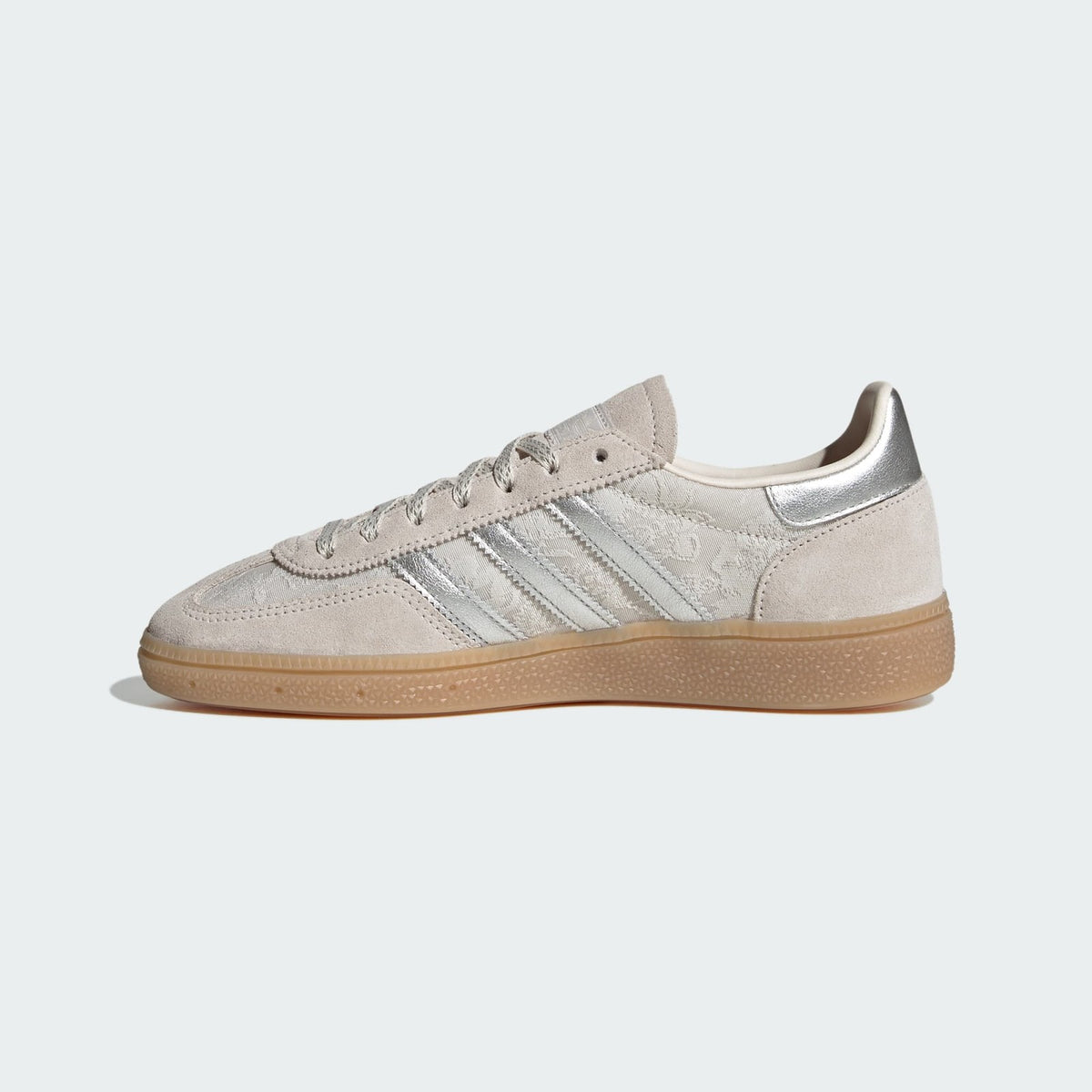 KK0434 adidas Women's Handball Spezial Chalk PearlSilver Metallic (Women's)