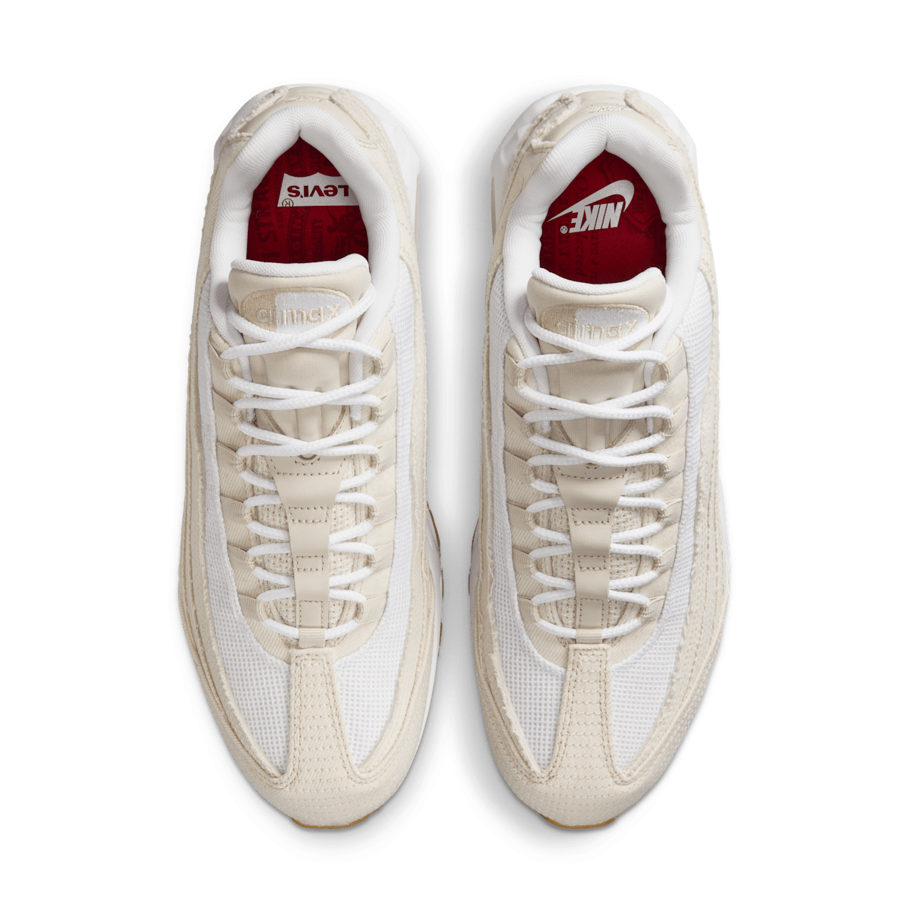 HM4743-100 Levi's Nike Air Max 95 OG Denim White (Men's)