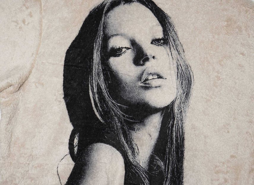 Supreme Kate Moss Fleece Jacket Natural