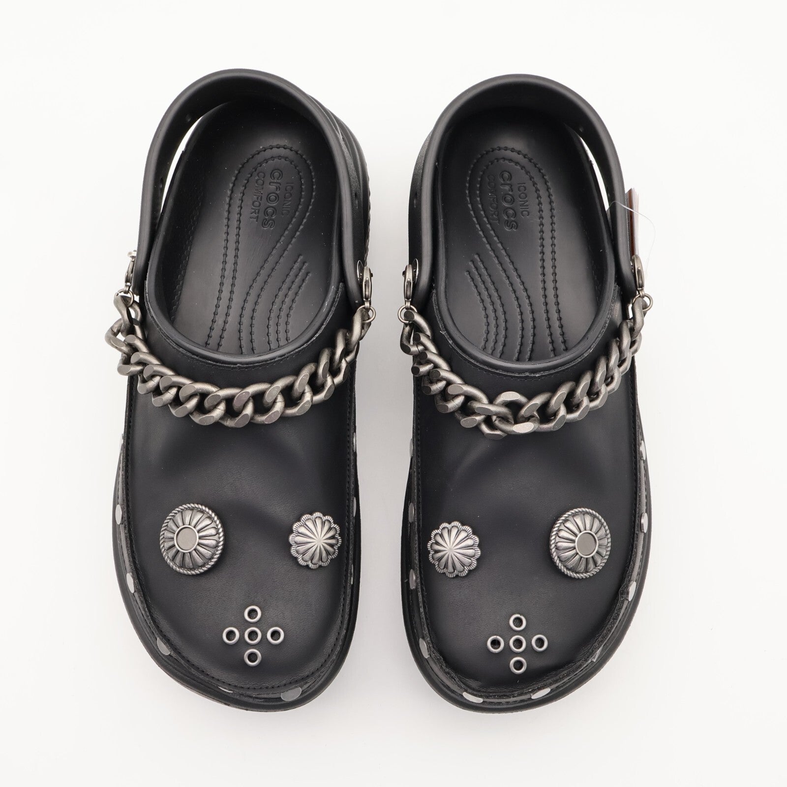 210688-001 crocs Stomp Embellished Clog Black