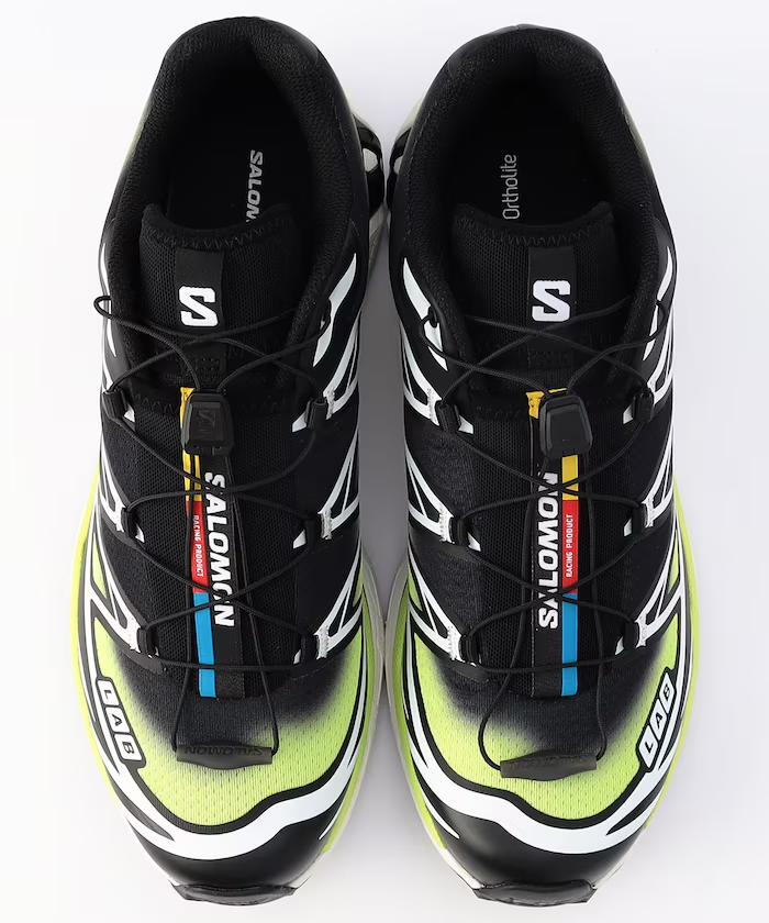 L47977400 Salomon XT-6 Skyline Black Maritime Blue Sharp Green (Men's)