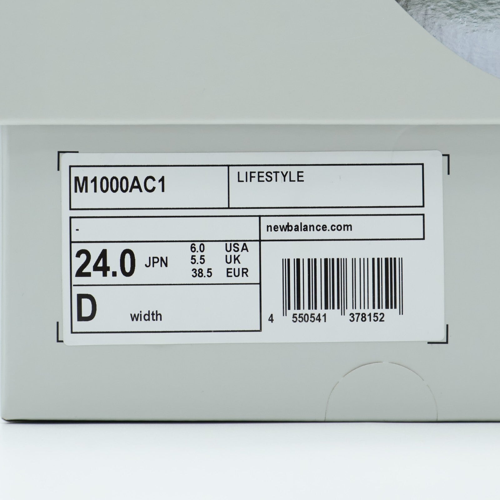 M1000AC1 Aime Leon Dore New Balance 1000 Sea Salt (Men's)
