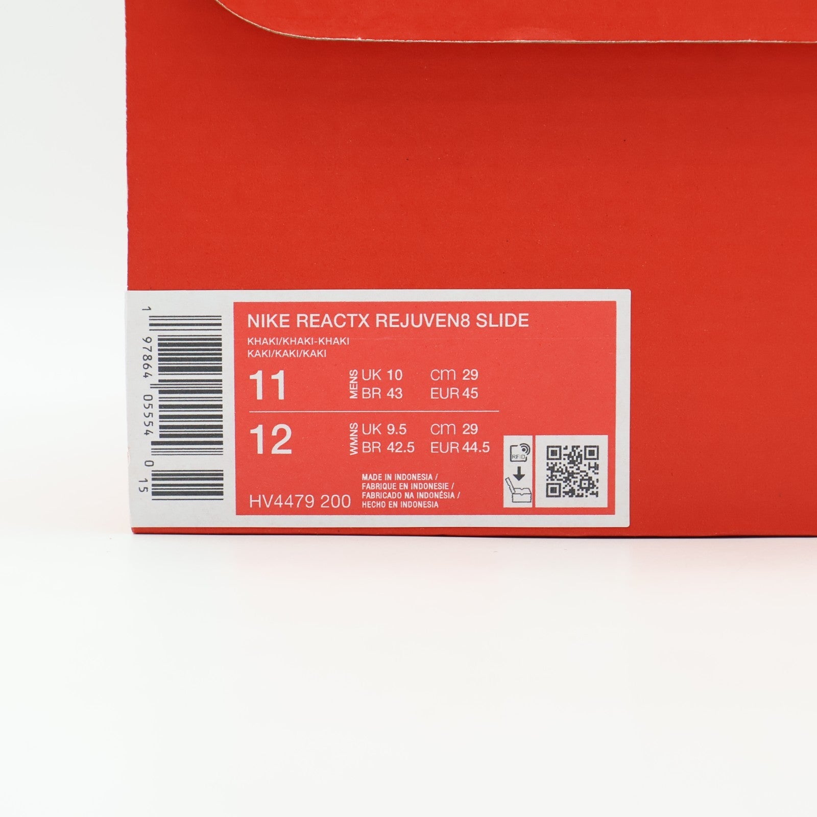 HV4479-200 Nike ReactX Rejuven8 Slide Khaki (Men's)