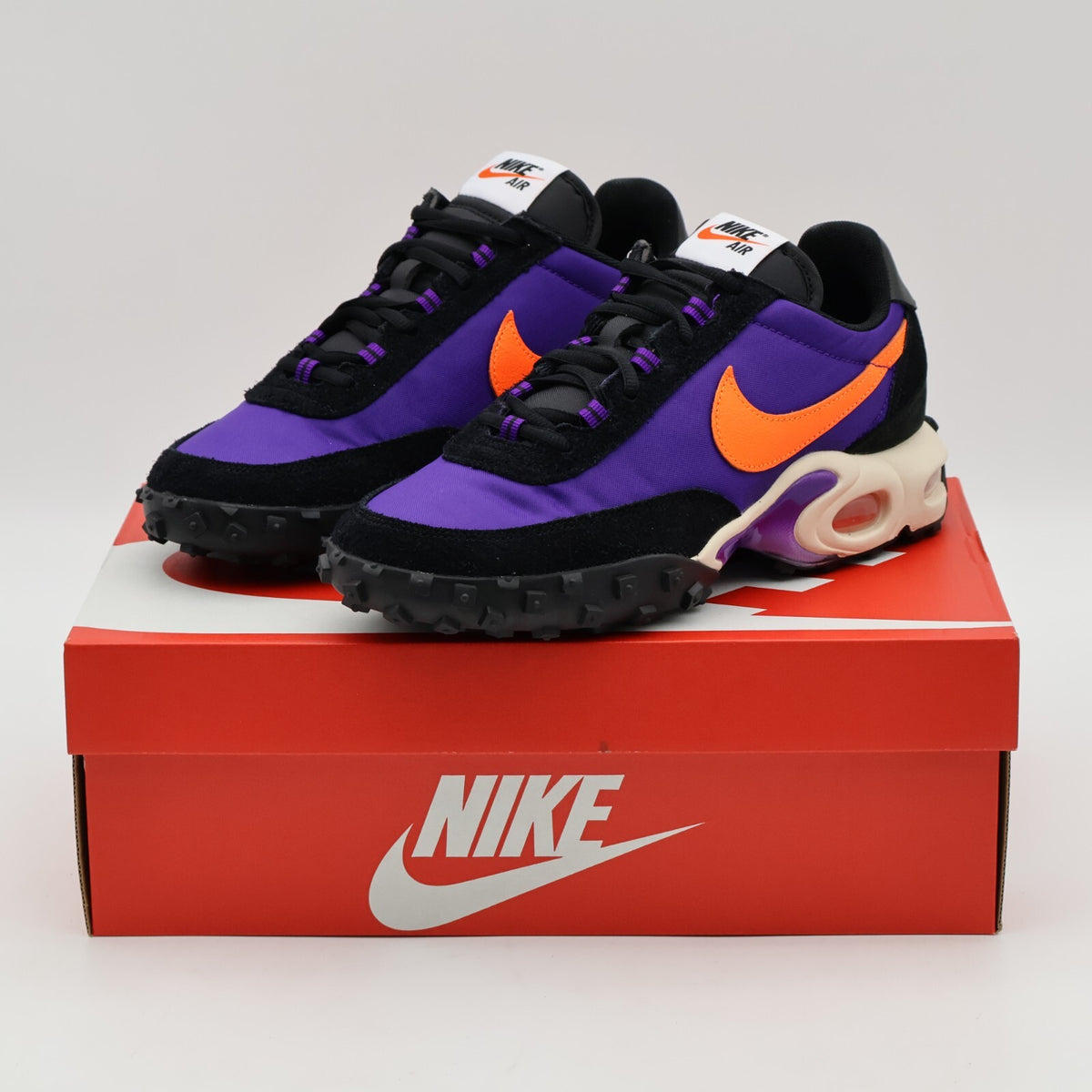 FV6946-500 Nike Air Max Waffle Racer SP Voltage Purple and Total Orange (Men's)