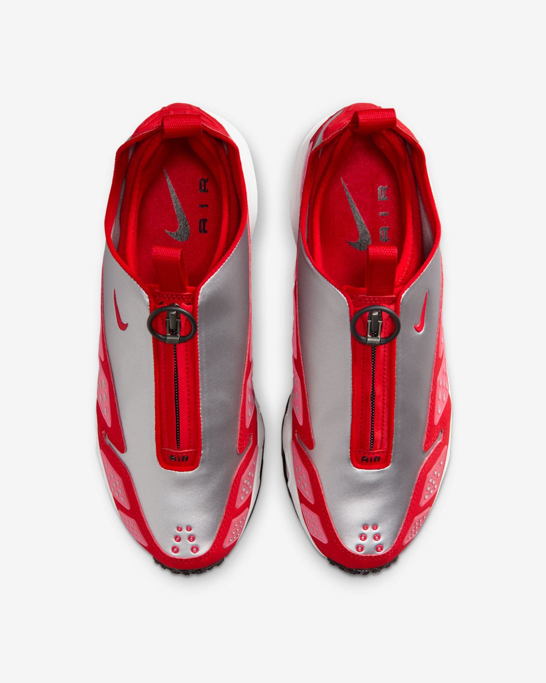 IH3988-001 Nike Air Max SNDR Fusion Red and Silver ( Women's)