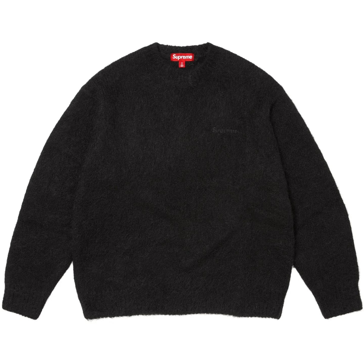Supreme Brushed Mohair Sweater Black
