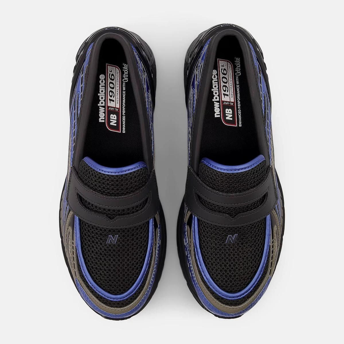 U1906LAR New Balance 1906L Black Metallic Blue (Men's)