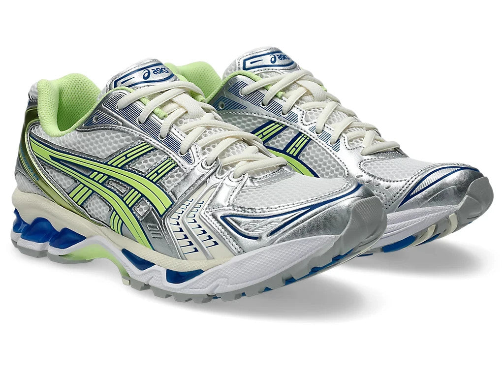 1203A537-108 Asics Gel-Kayano 14 White Lime Green (Men's)