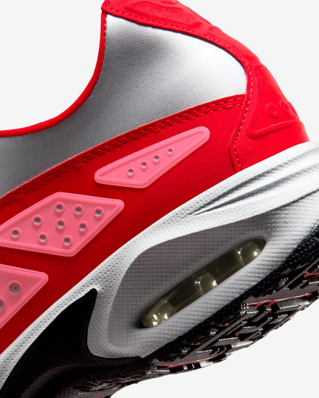 IH3988-001 Nike Air Max SNDR Fusion Red and Silver ( Women's)