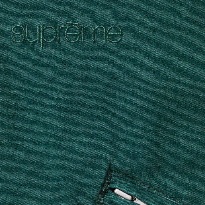 Supreme Hooded Utility Jacket Dark Green