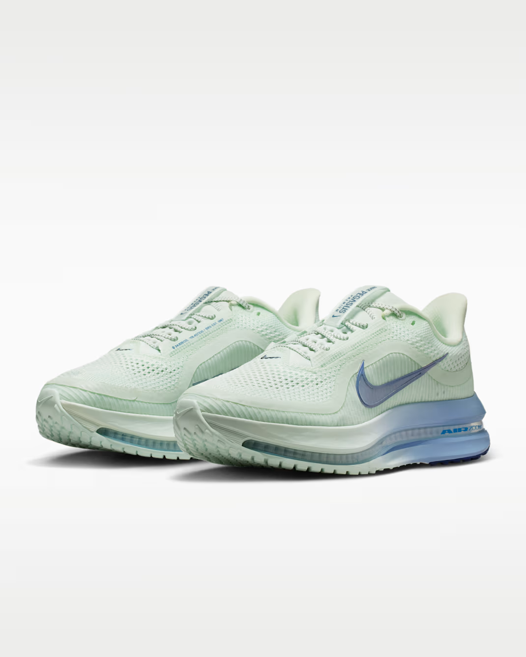 HQ2593-301 Nike Women's Pegasus Premium "Barely Green/Work Blue" (Women's)