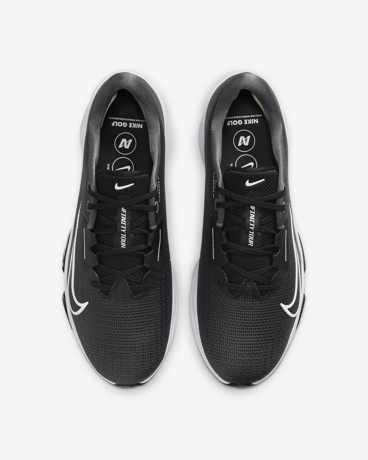 FD0218-002 Nike Air Zoom Infinity Tour 2 Black Vapor Green Iron Grey (Men's)