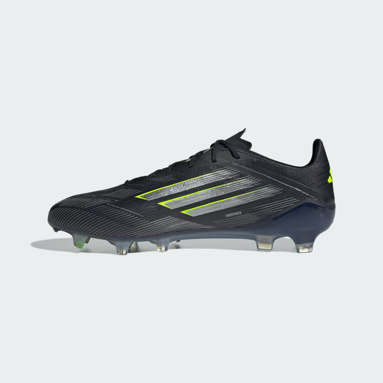 JH7616 adidas F50 Elite Firm Ground Boots Core Black Iron Metallic  (Men's)
