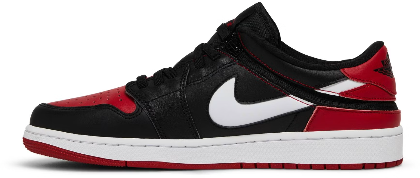 DM1206-066 Nike Air Jordan 1 Low Flyease "Black/White/Gym Red" (Men's)