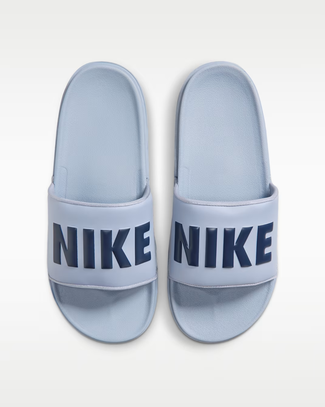 BQ4639-410 Nike Offcourt Slide Ashen Slate/Midnight Navy (Men's)