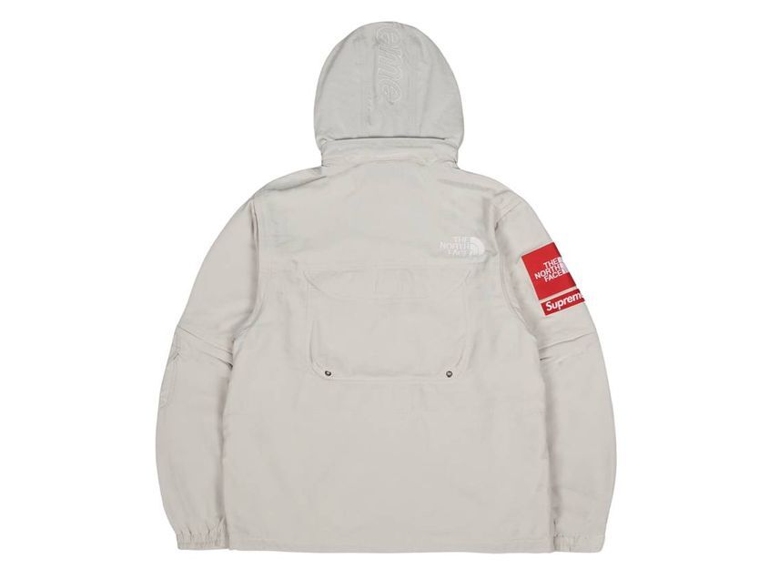 Supreme The North Face Trekking Convertible Jacket Moonlight Ivory