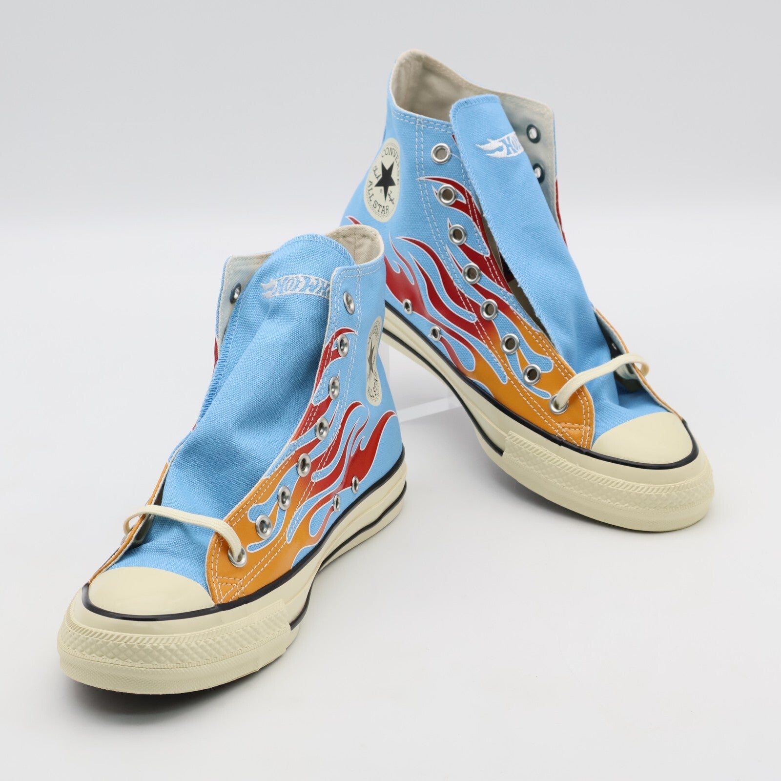 31314050 Hot Wheels Converse All Star Aged FL Hi Sky Blue (Men's)
