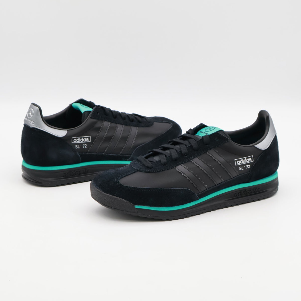 JQ1782 Mercedes AMG PETRONAS F1 Team adidas Originals SL72 RS Core Black (Men's)