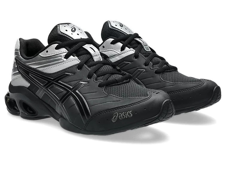 1203B051-001 Asics Gel-Kinetic FR "Black/Pure Silver" (Men's)
