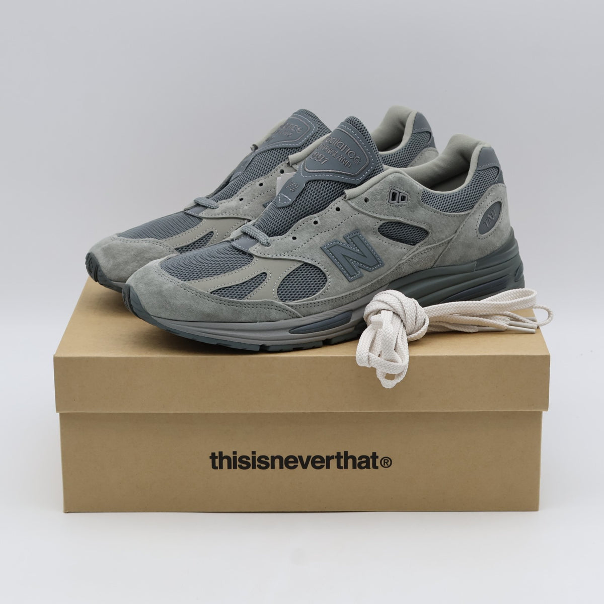 U991TN2 thisisneverthat Ã New Balance 991V2 Gray (Men's)