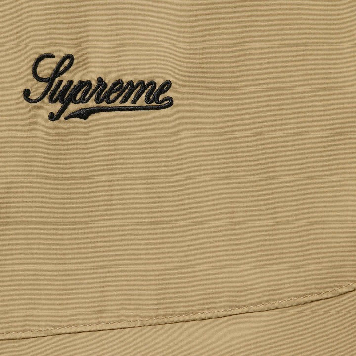 Supreme Contrast Piping Track Jacket Tan
