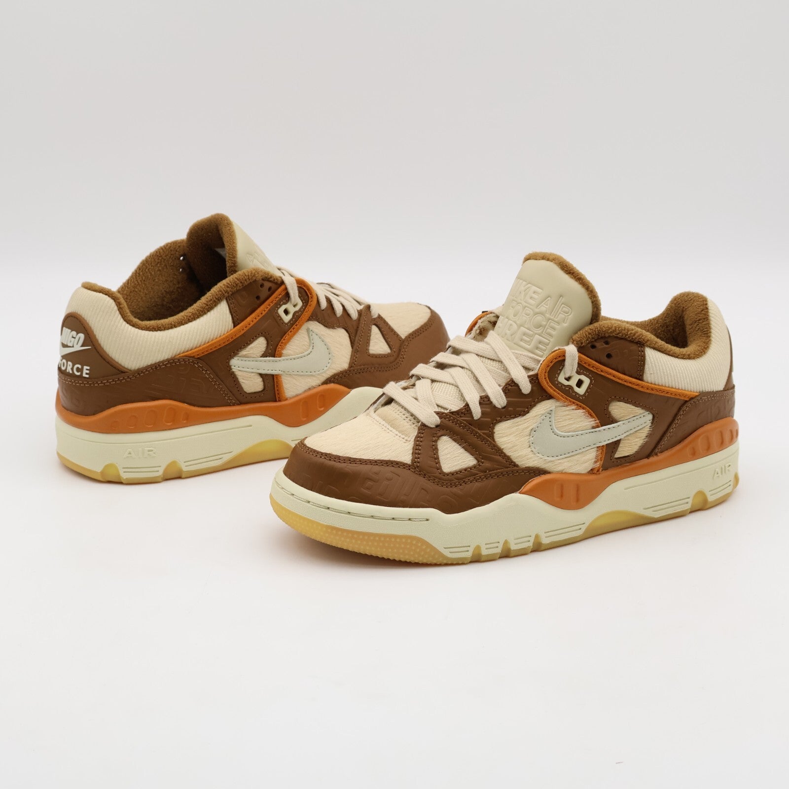 HQ0260-200 NIGO Nike Air Force 3 Low SP Beige Heel Logo NIGO (Men's)