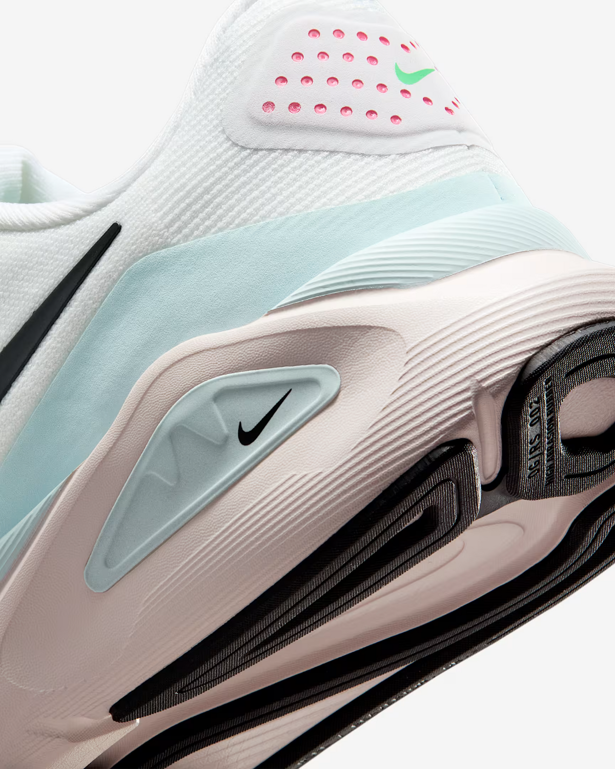 HJ1101-110 Nike Structure 26 White Glacier Ice Hyper Pink Black (Women's)