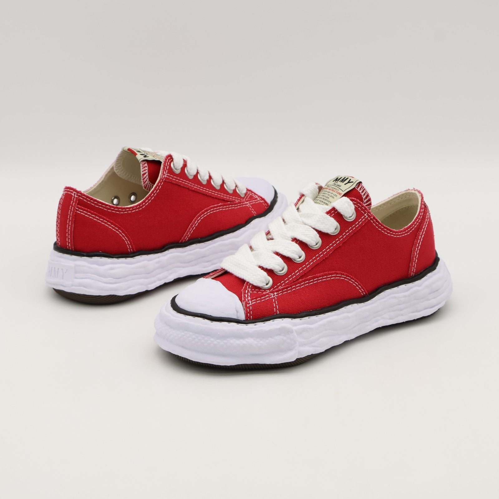 A11FW702-RED Maison MIHARA YASUHIRO PETERSON 23 Original Sole Canvas (Men's)