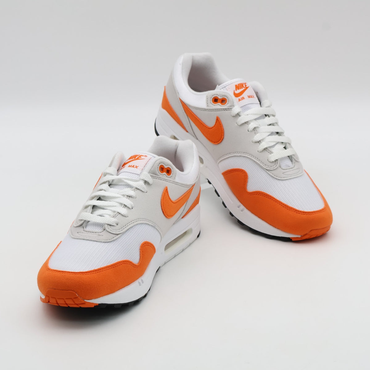 DZ2628-002 Nike Air Max 1 Safety Orange Neutral Grey White Black (Women's)