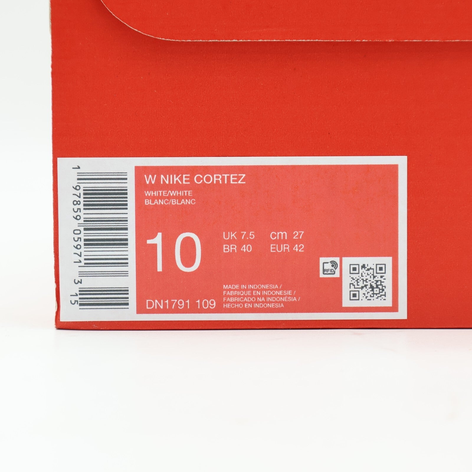 DN1791-109 Nike Cortez Leather Shoes (Women's)