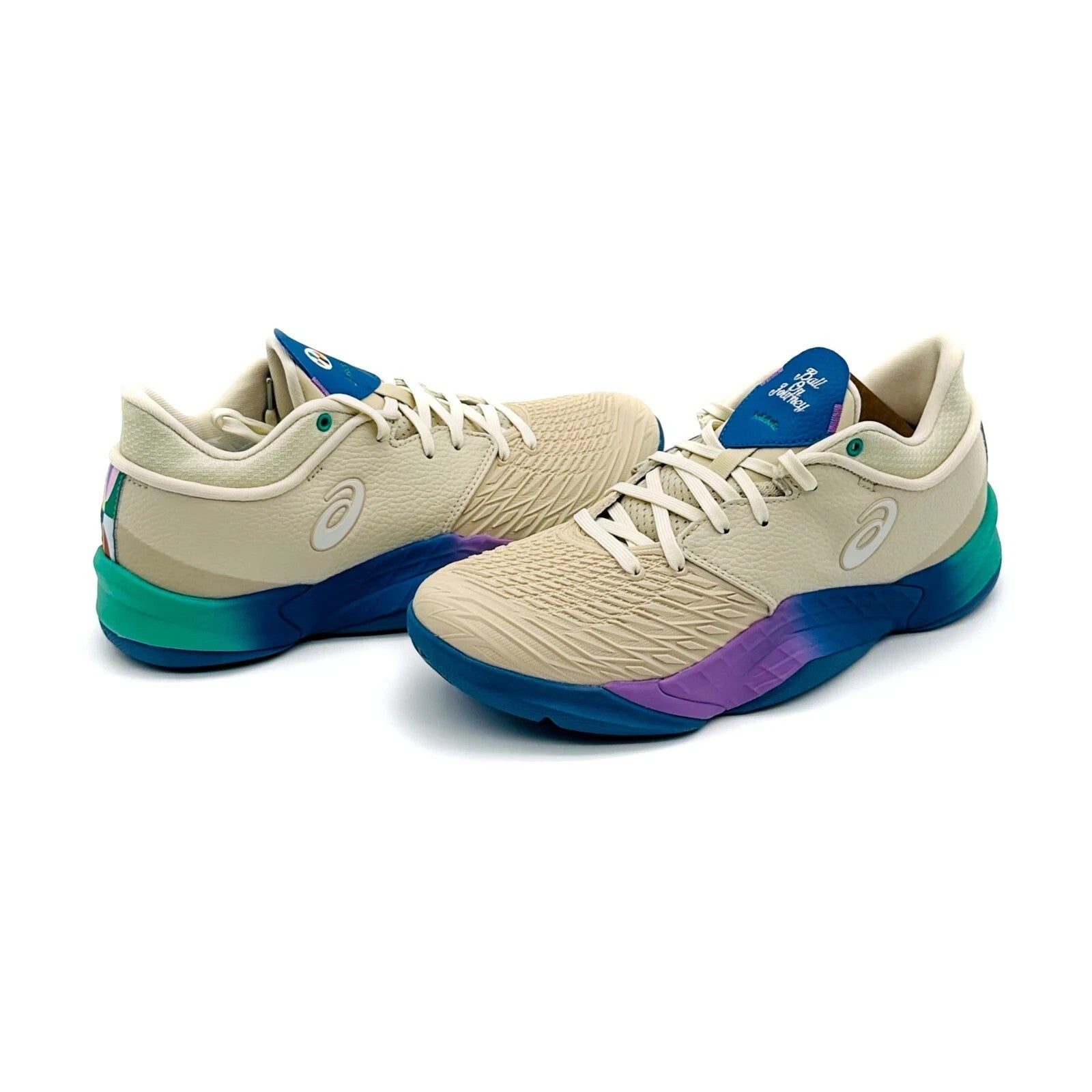 1063A077-020 ballaholic Ã Asics Unpre Ars Low Smoke Grey White Beige Purple