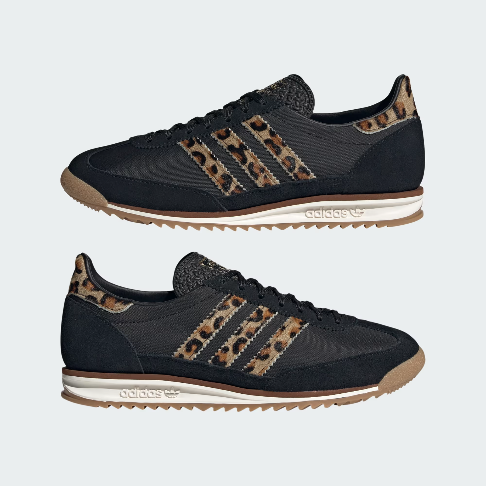 JR1640 adidas OriginalsSL 72 OG Preloved Brown Core Black Gum (Women's)