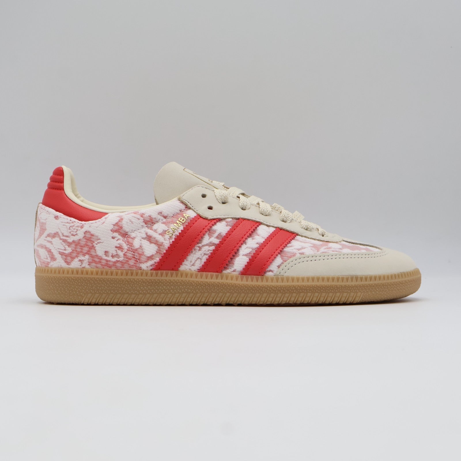 JR8841 Liberty London Ã adidas Originals  Samba Better Scarlet (Women's)
