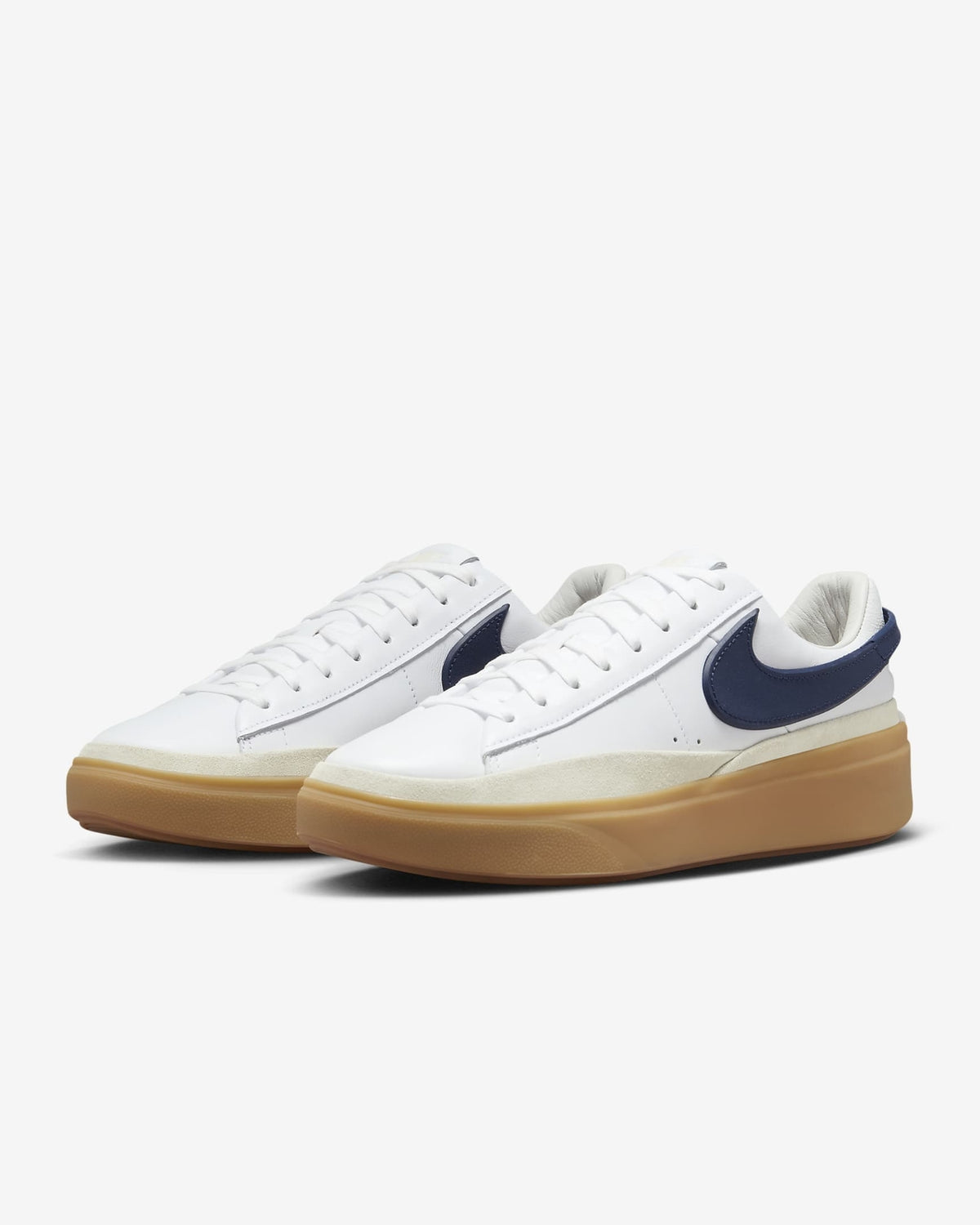 HF3119-102 Nike Blazer Phantom Low White Summit White Gum Yellow Midnight (Men's